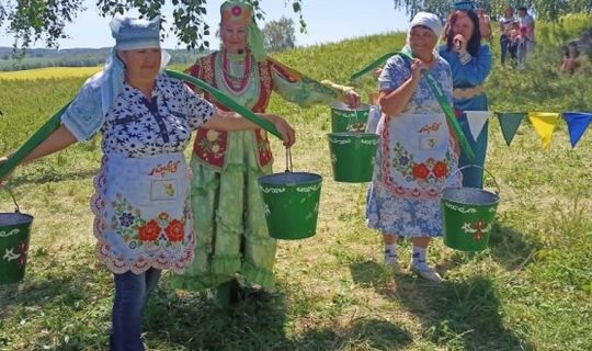 Баулы районының бер авылында илле елдан артык Әбиләр сабан туе үткәрелә