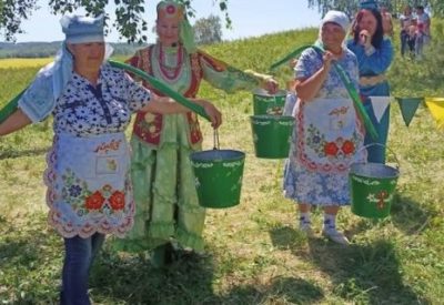 Баулы районының бер авылында илле елдан артык Әбиләр сабан туе үткәрелә